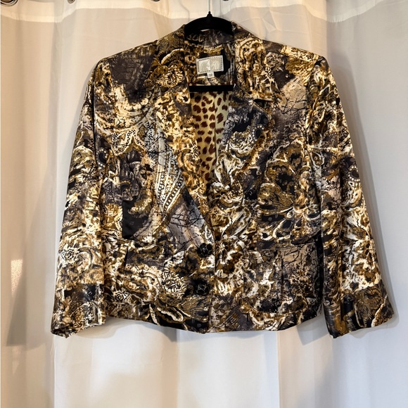 Alberto Makali Jackets & Blazers - Vintage Alberto Makali 100% Silk Statement Blazer | Late 90s Y2K | Size 12